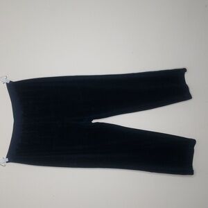 Lauren Ralph Lauren Velour Pants size 2x navy Blue